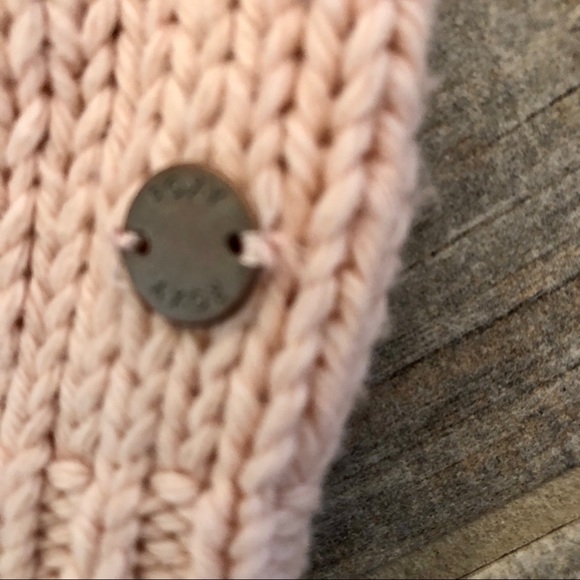 SAM Roxy Blush pink cable knit sz 12 (L). New. - Picture 3 of 6